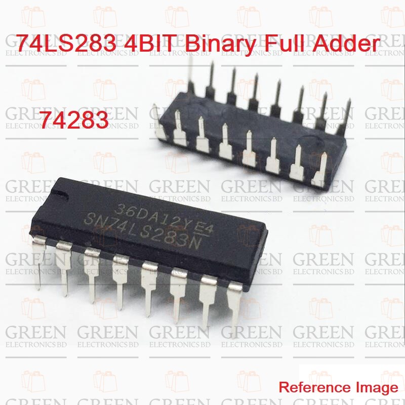 74LS283 4BIT Binary Full Adder. 