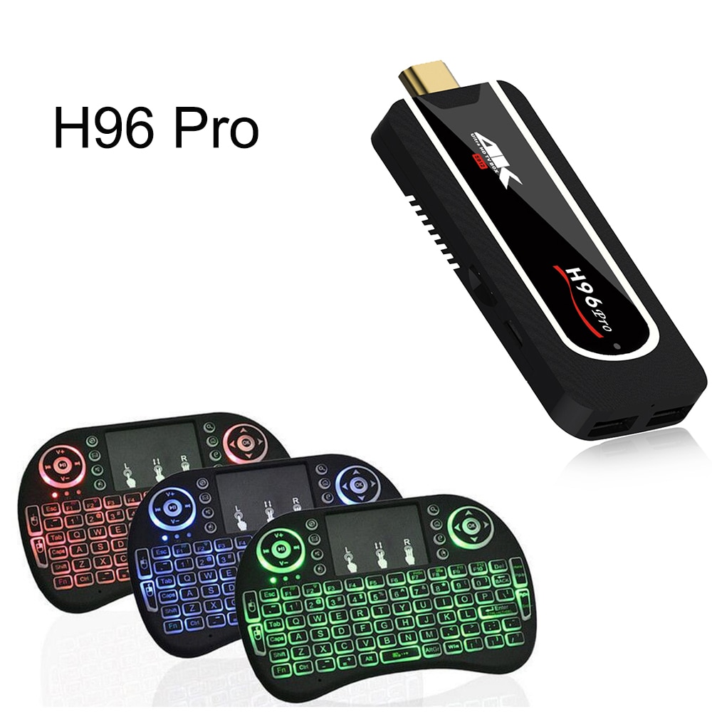 H96 Pro Nexfix TV Stick Android 7.1 Octa C Amlogic S905X 64bit 2G 16G 4.X HDR 4K HD 2.4G 5G  Mini TV. 