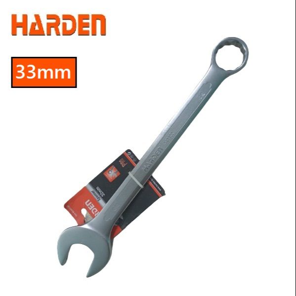 Harden 33mm Combination Spanner Wrench Spanner Fixed Flat Torque Head 541133. 