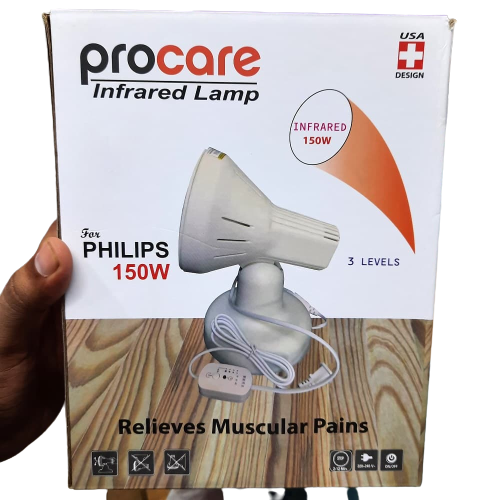 Procare Infrared Heating Lamp 150W 3 Levels Relieve Muscular Pains IRR Lamp