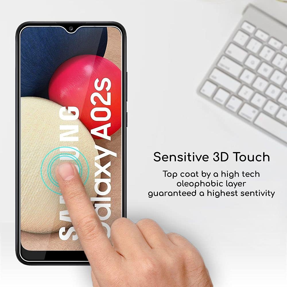 Samsung Galaxy A02s/A03s/A04s Mietubl 2.5D Surface Process 0.3mm Clear Tempered Glass 9H Hardness. 