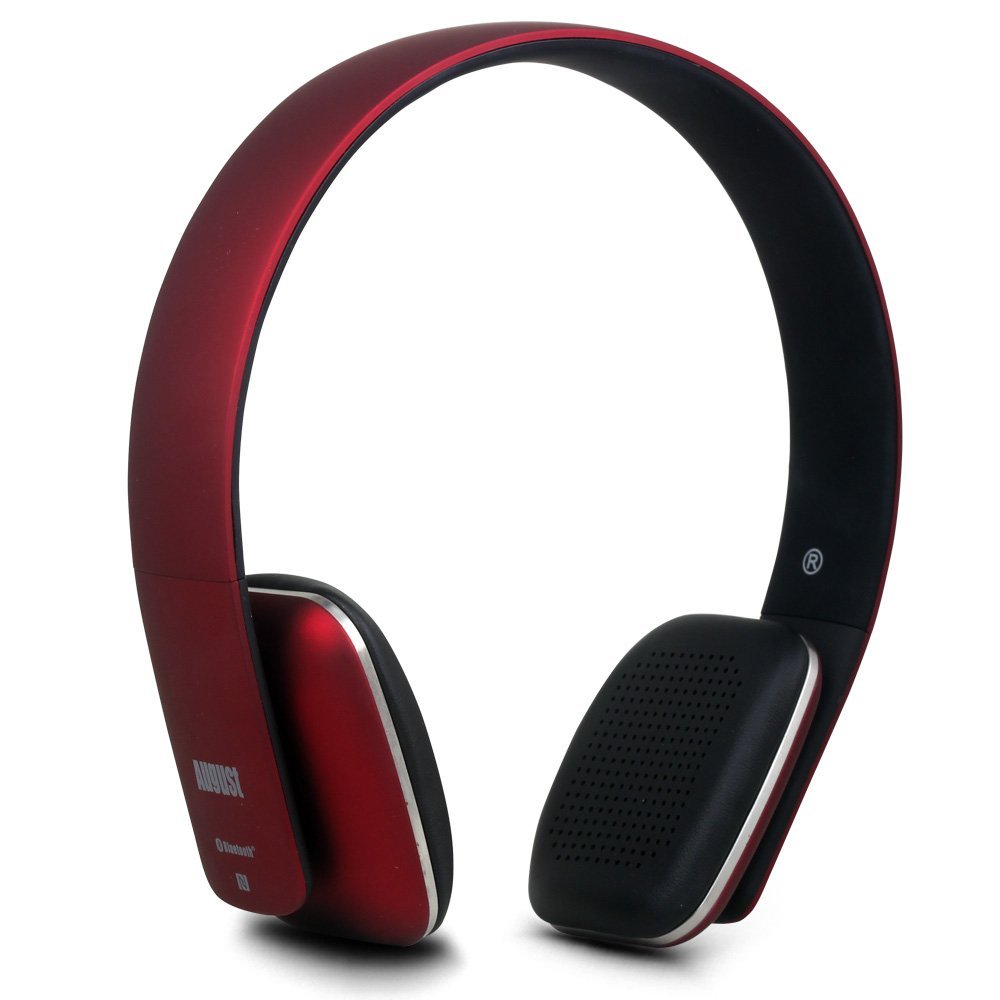 August EP636 Bluetooth Wireless Headphones with Microphone/NFC Comfortable On Ear HIFI Bluetooth v4.1 Headset for PC,Smartphone. 