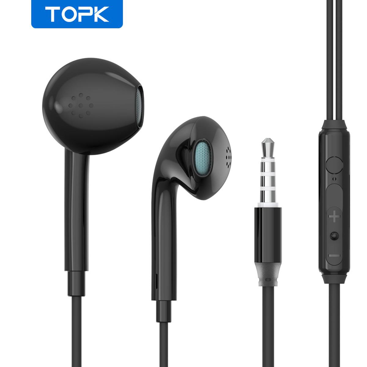 high quality TOPK F20 Noise Isolating In Ear Earphones