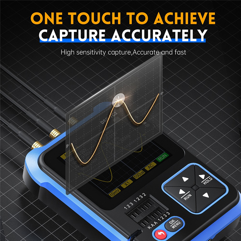 -TC3 Digital Oscilloscope Transistor LCR 3 in 1 Tester B. 