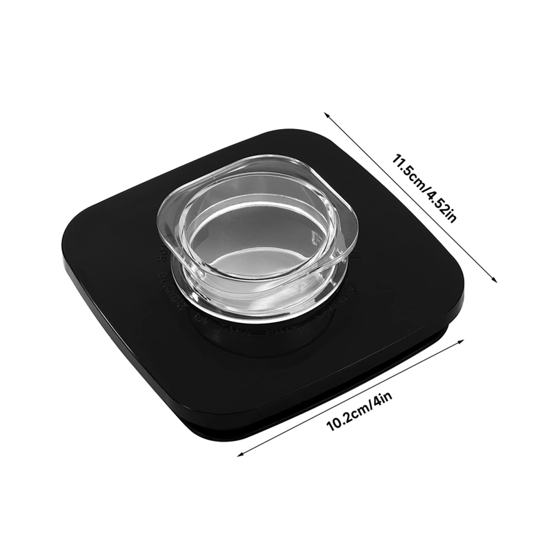 Blender Square Lid and Center Cap Compatible with Os-Ter Blender Jar. 