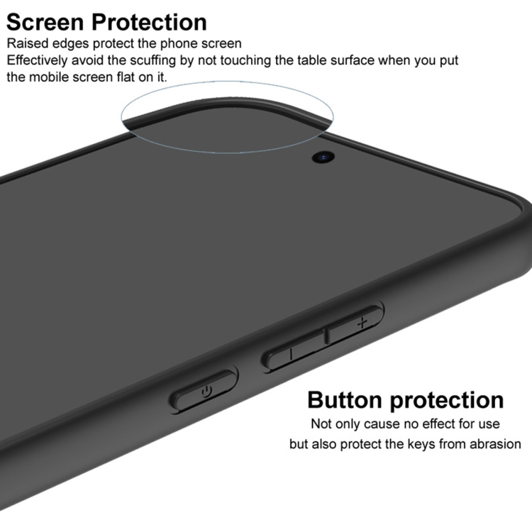 For iPhone 15 Plus IMAK LX-5 Series Shockproof PC + PU + TPU Protective Phone Case. 
