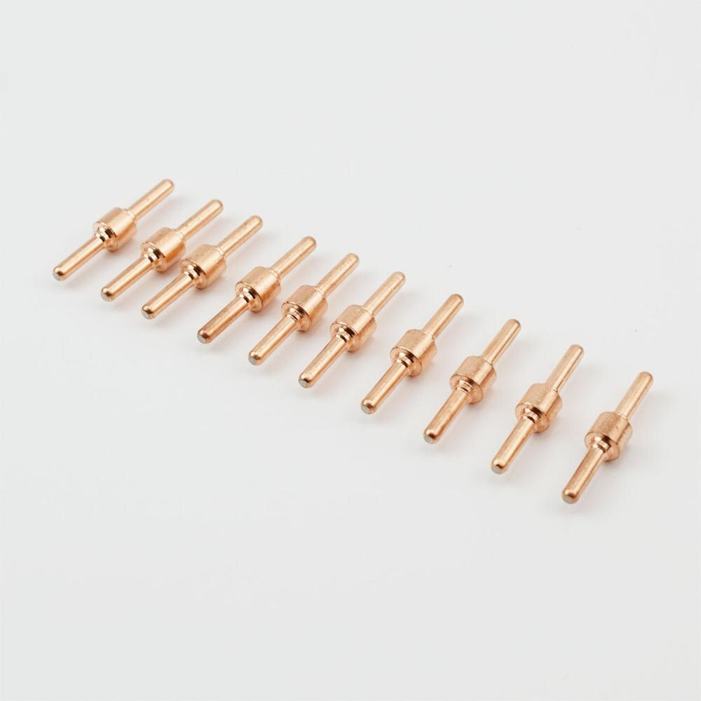 【VisioN Shop】PT-31 LGK40 Extended Electrodes Nozzles Consumables for Air Plasma Cutter 40D 50D CUT50 Super 200P, 40pcs. 