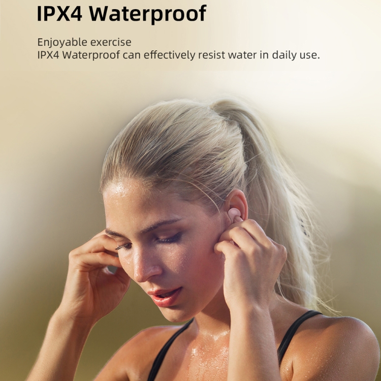Mibro Earbuds 3 IPX4 Waterproof TWS Bluetooth 5.3 ENC Noise Reduction Earphone with Mic(Black) - B9