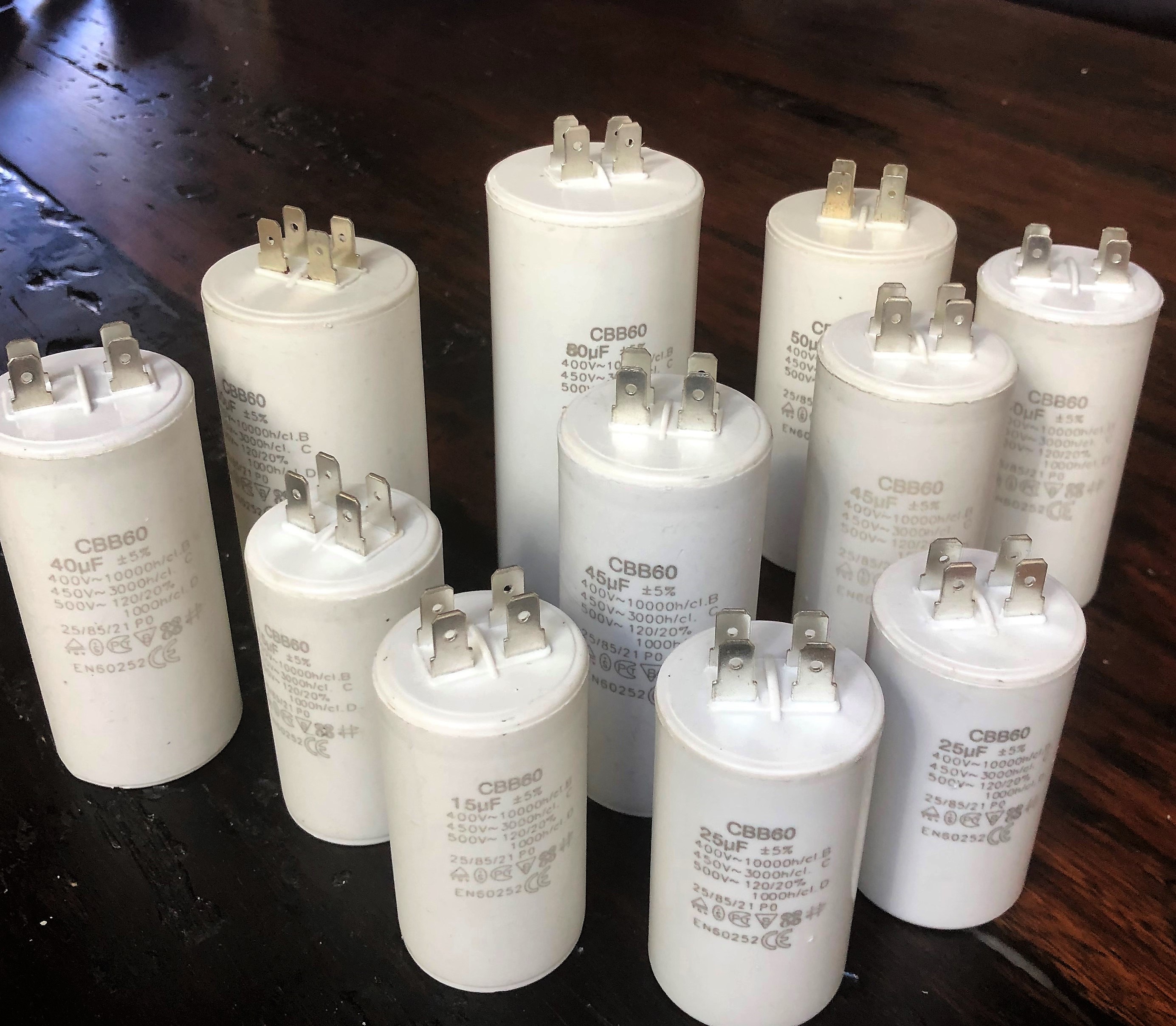 20 uF AC Motor Running Capacitor. 