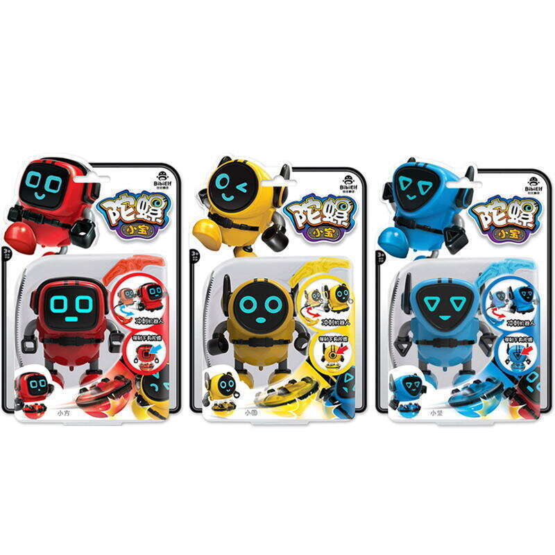 Fingertip Battle Q Children's Watch Toy Inertia Car Bibi Elf Gyroscope Little Treasure Robot. 