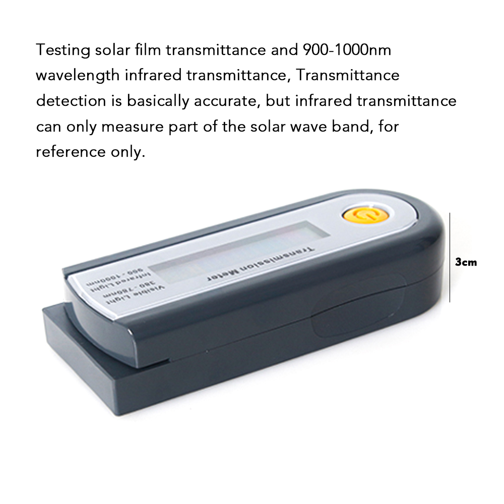 Transmission Meter Solar Film Tester Infrared Barrier Tester Light Solar Transmittance Blocking Rate Light Meter. 