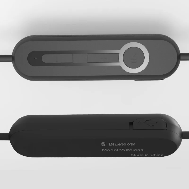 KZ AS10/BA10/ZST/ZS10 Bluetooth 4.2 Module Bluetooth Upgrade Hi-fi Portable Ear Hanging Type for KZ ZS4/ZS5/ZS6/ED16. 