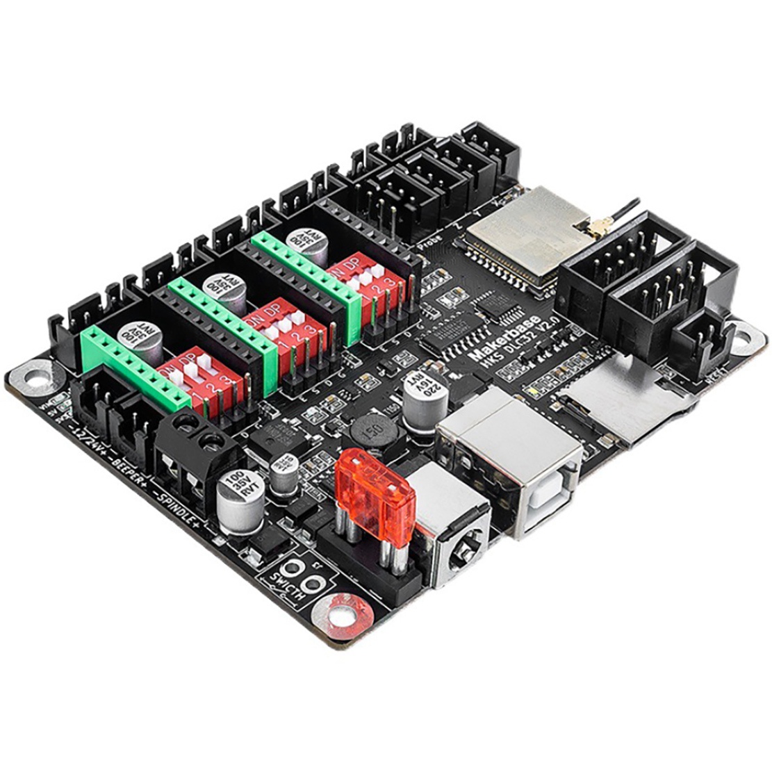MKS DLC32 V2.0 Offline Control 32Bits ESP32 WIFI GRBL TFT Desktop Lasering Engraving Machine DIY Universal Motherboard. 