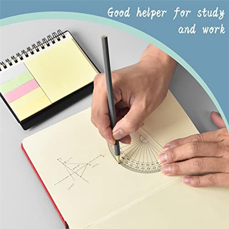 100 Piece Math Protractors Protractors Bulk for Classroom, Protractor Set for Engineering. 