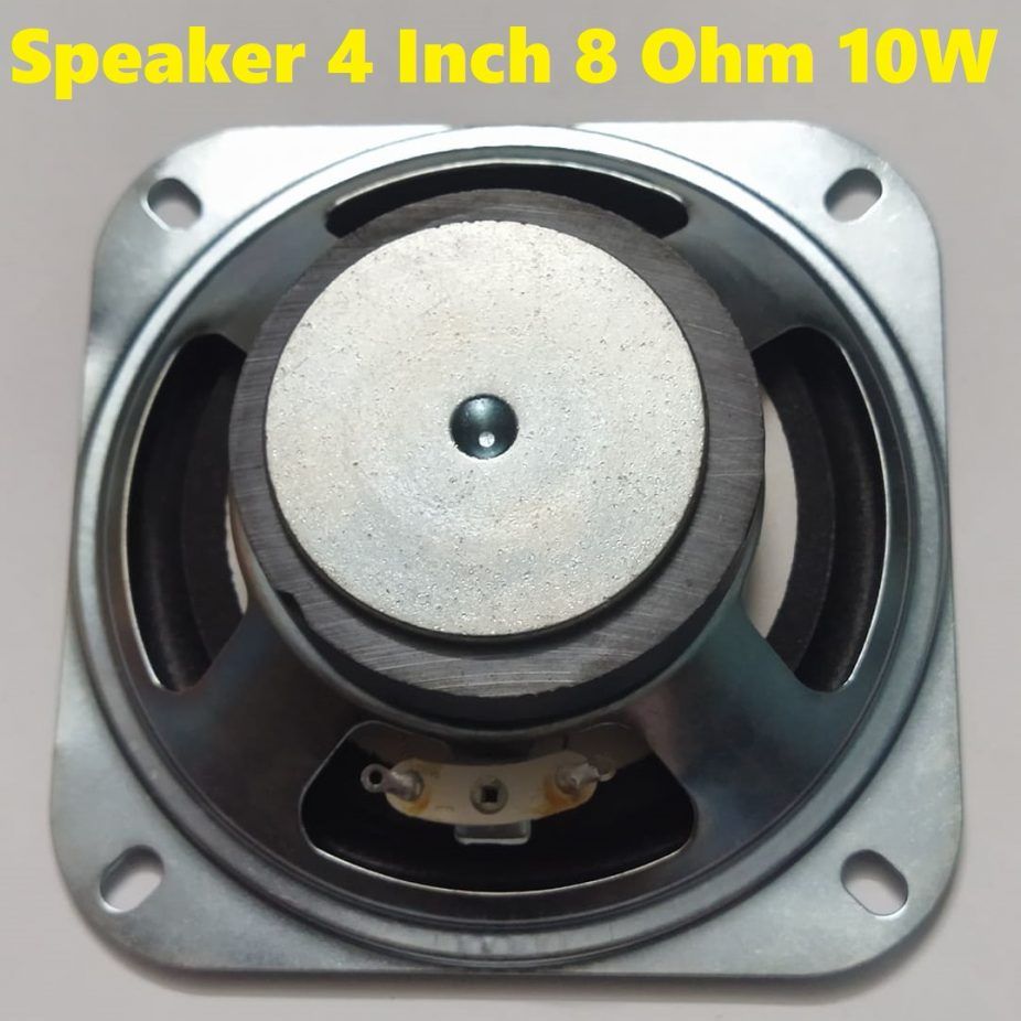 4" Inch Speaker Ultra Sound Multimedia Single Magnet Speaker 4 Inch 8 Ohm 10W Audio Speaker HiFi Deep Bass Speaker For Home Theater Loudspeaker Stereo Amplifier. 