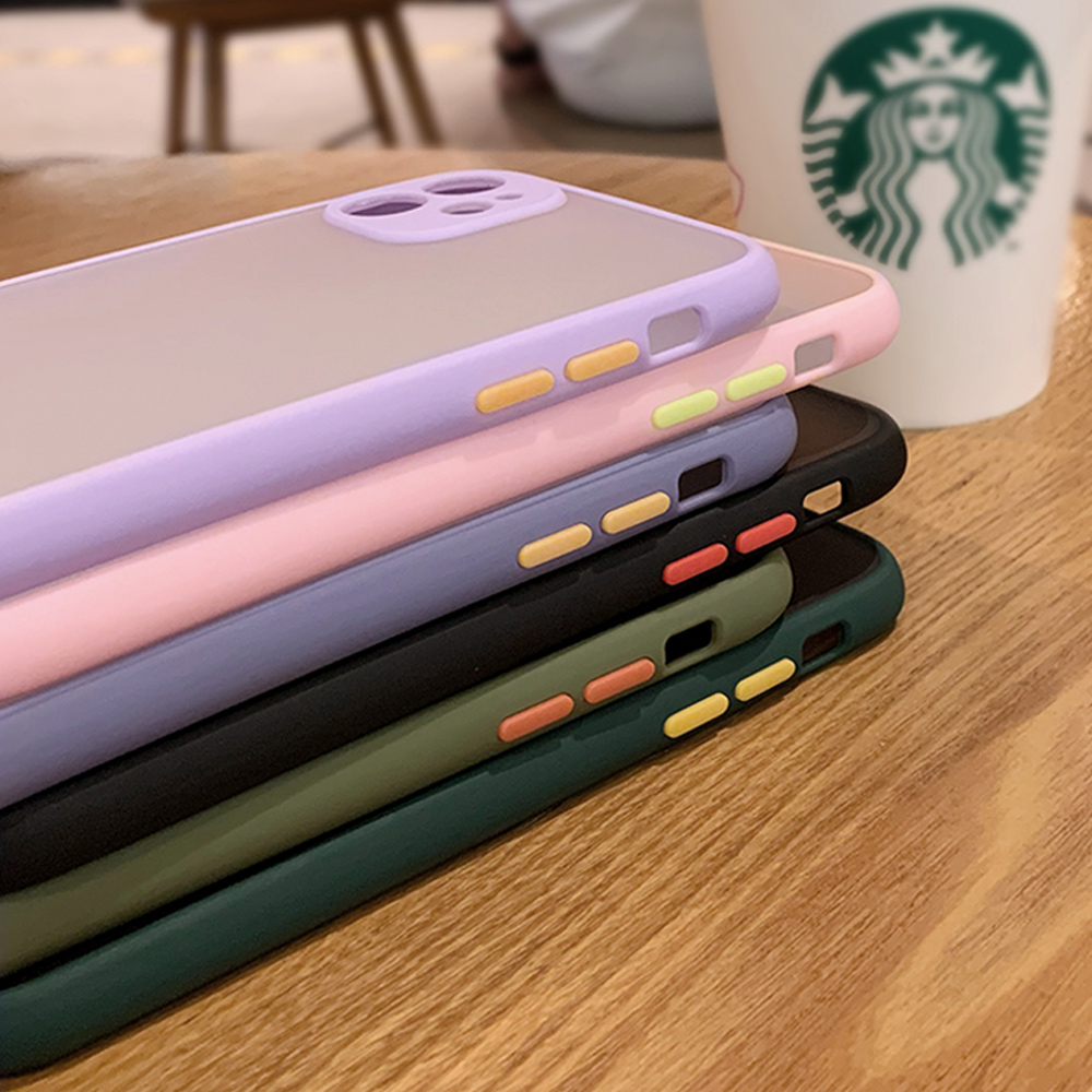 Jizetin for Samsung J5 2015 Back Cover Transparent Matte Mobile Phone Cases Ultra Thin Full Lens Protection Phone Case. 