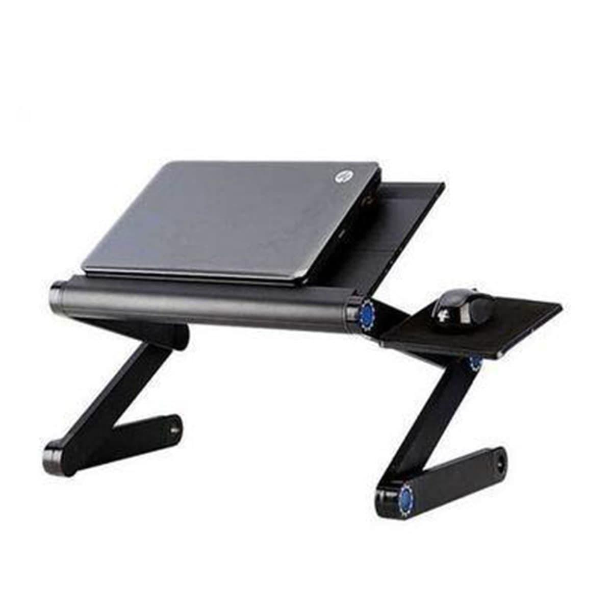 Aluminum Laptop Table T9 Black