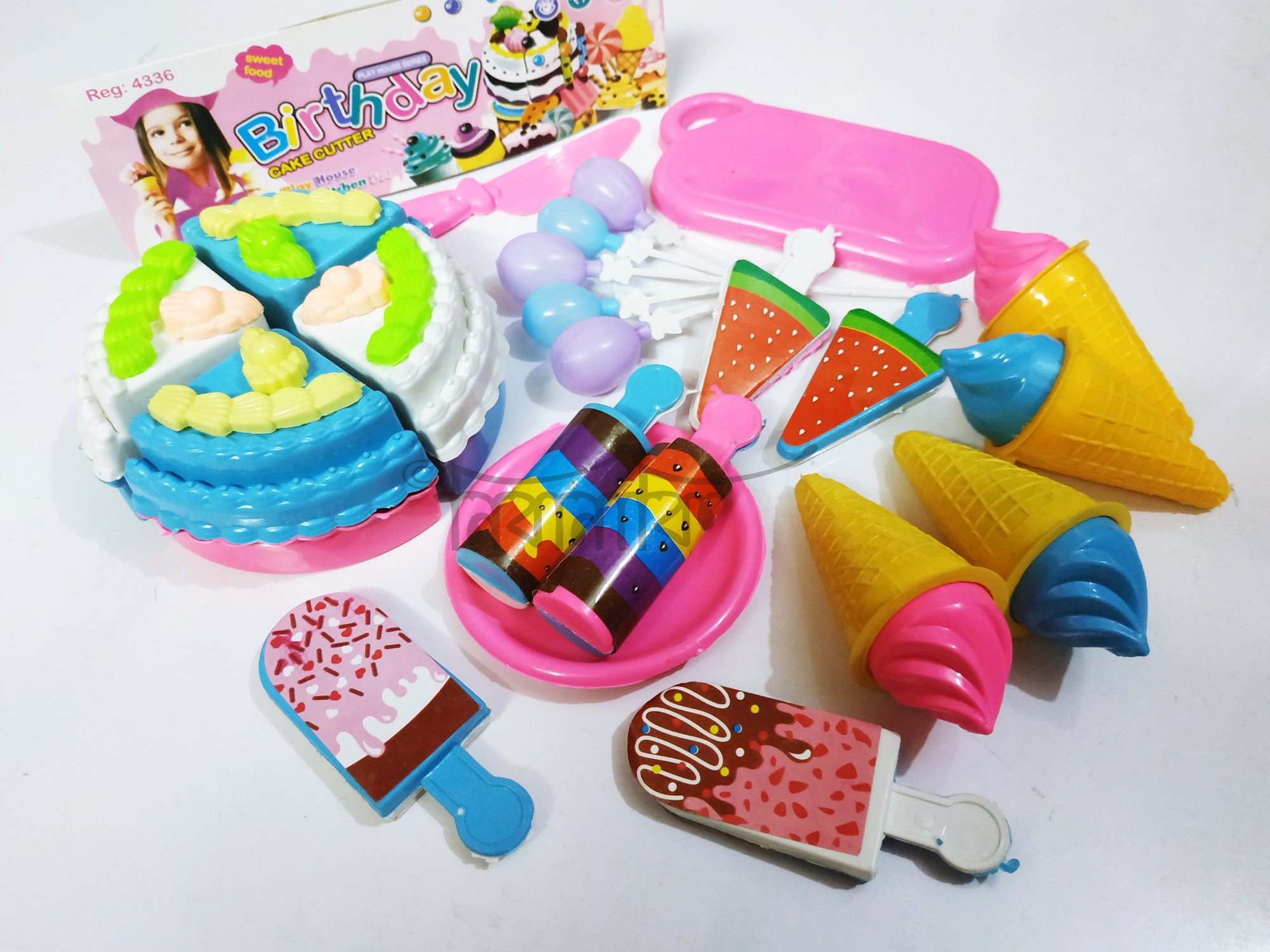 Birthday Cake Cutter Play Set For Kids