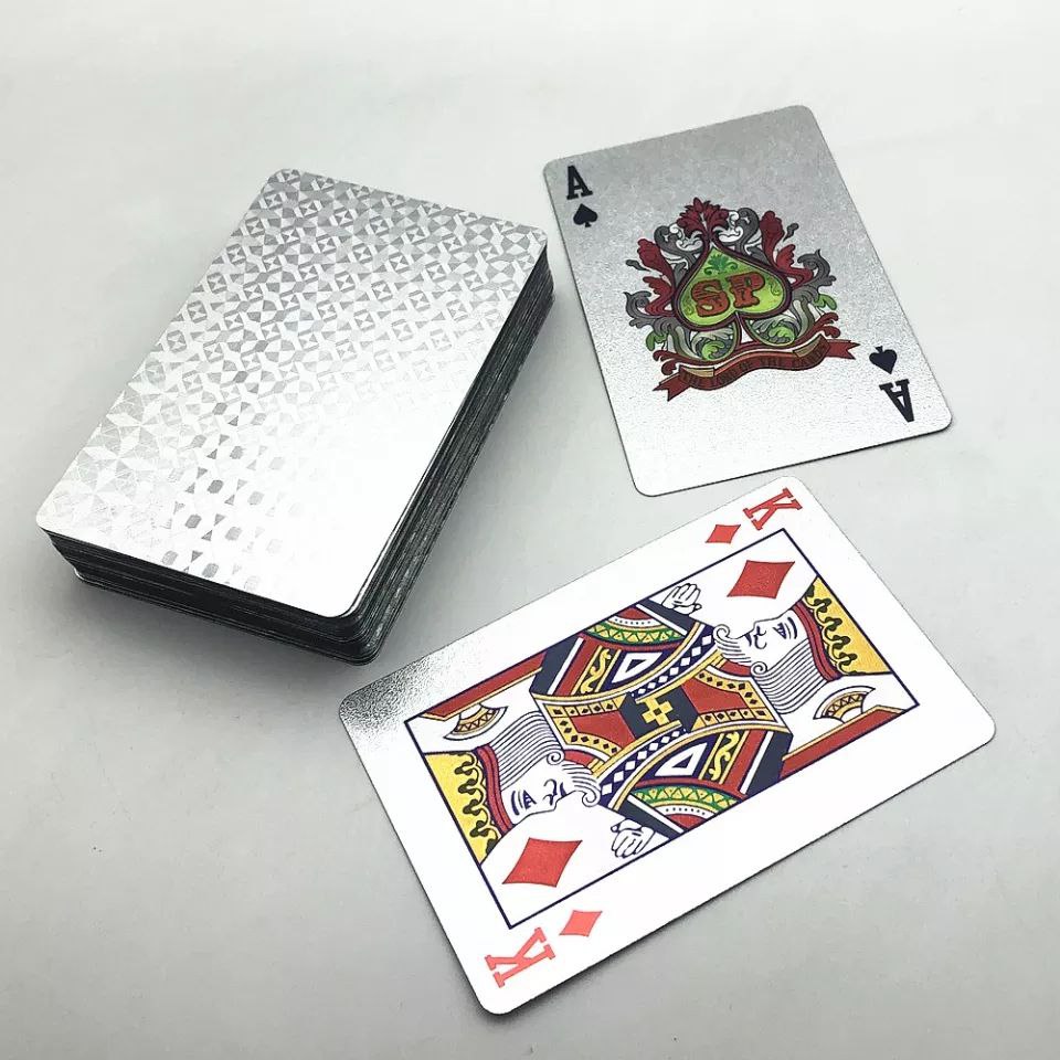 54Pcs/Deck Luxury Playing Premium Cards set Waterproof. 