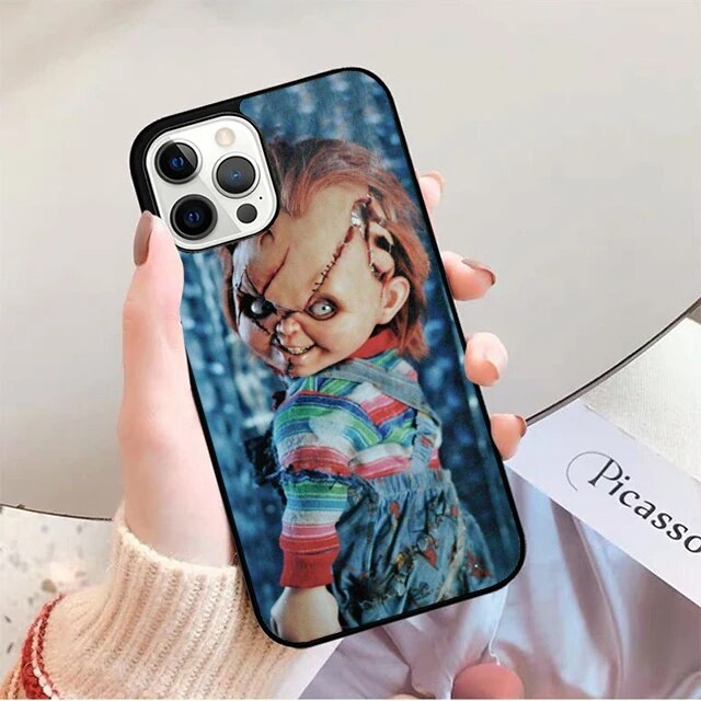 Chucky Doll Horror Movie Phone Case for iPhone 15 SE2020 6 7 8 Plus XR XS  for Apple 13 11 12 14 Mini Pro Max Cover coque fundas | Daraz.com.bd