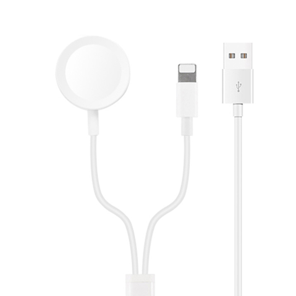 Fast 2 in 1 Smart Watch Charger For Apple Watch Series 1 2 3 4 USB Magnetic Charging Cable For iPhone 7 8 X Max