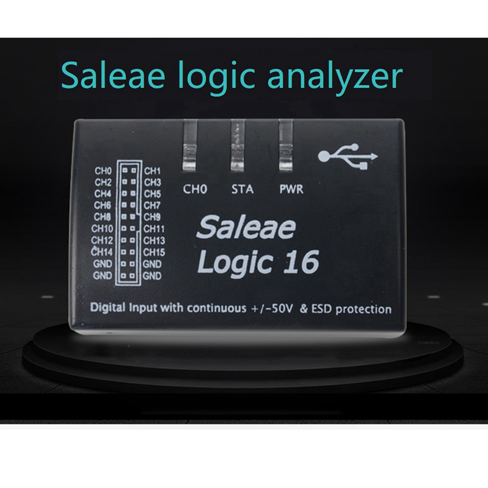 1 Set Logic Analyzer Logic Analyzer Plastic Case Saleae USB Saleae16 Plastic Case for ARM FPGA DSLogic. 