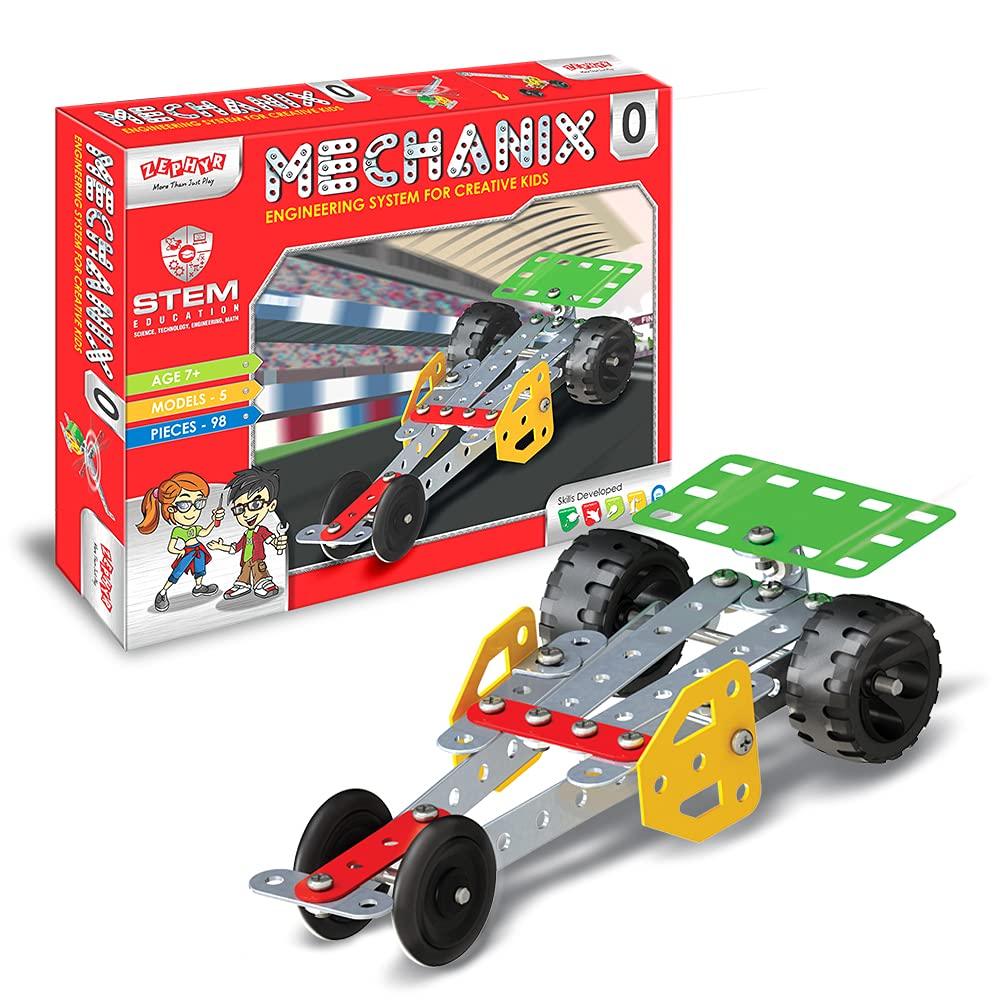 Zephyr Mechanix - 0 DIY Mechanical STEM Toy For Ages 7-15 Years 01002