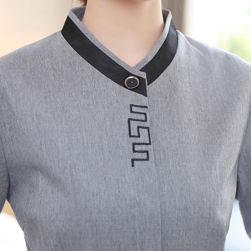 Hotel Cleaning Uniform Autumn and Winter Clothes Hotel Room Cleaning Aunt Work Clothes Female Cleaner Cleaner Set. 