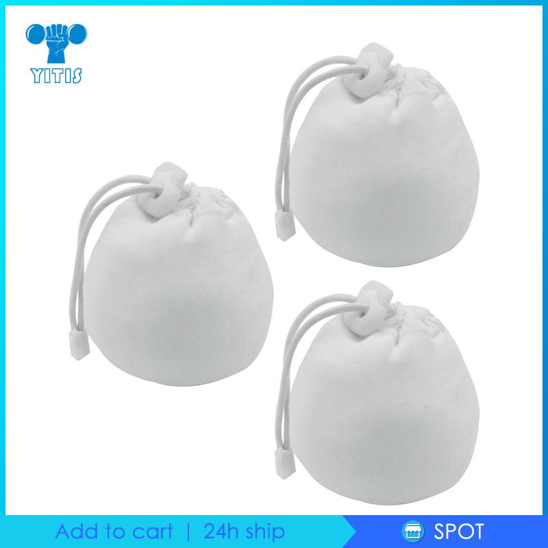 [Yitis] Chalk Bag Drawstring Pouch Sock Packaging for Walking Workout Pole Dancing. 