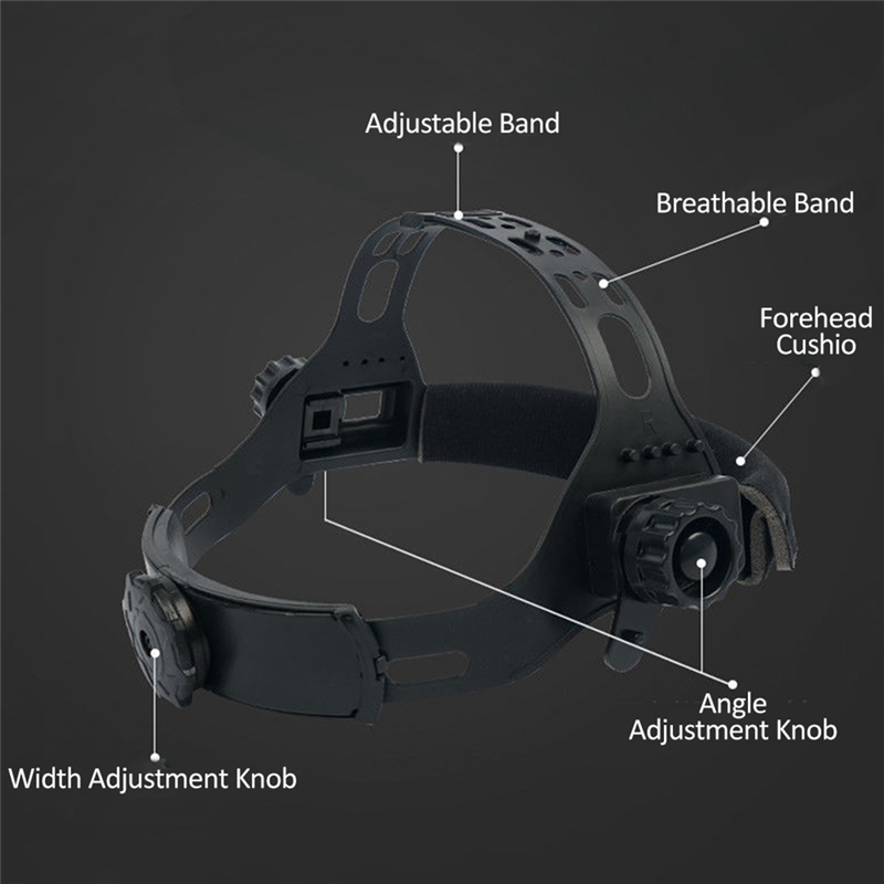 Auto Darkening Welding Helmet Welding Mask with LED Light Solar Powered Welder Helmet Face Mask with 10 Protective Film Easy Install. 
