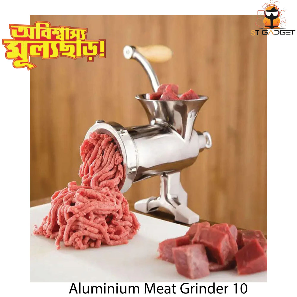 Manual Meat Grinder Meat Mincer Grinding Machine with Crank Handle Kitchen , Keema Machine - Abdullah Zone