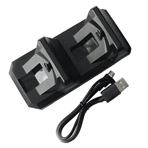 Useful Dual Controller Charger Dock Station Stand Charging for Playstation PS4. 