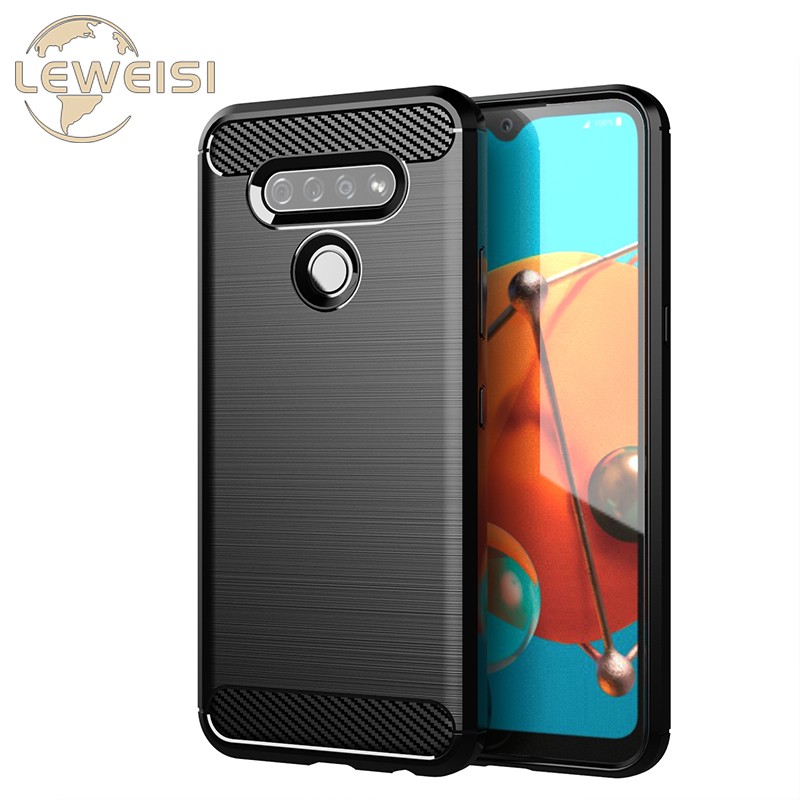 Lg Q51 Amazon Phone Cases Lg K51 Phone Case For LG K51 Q51 Carbon