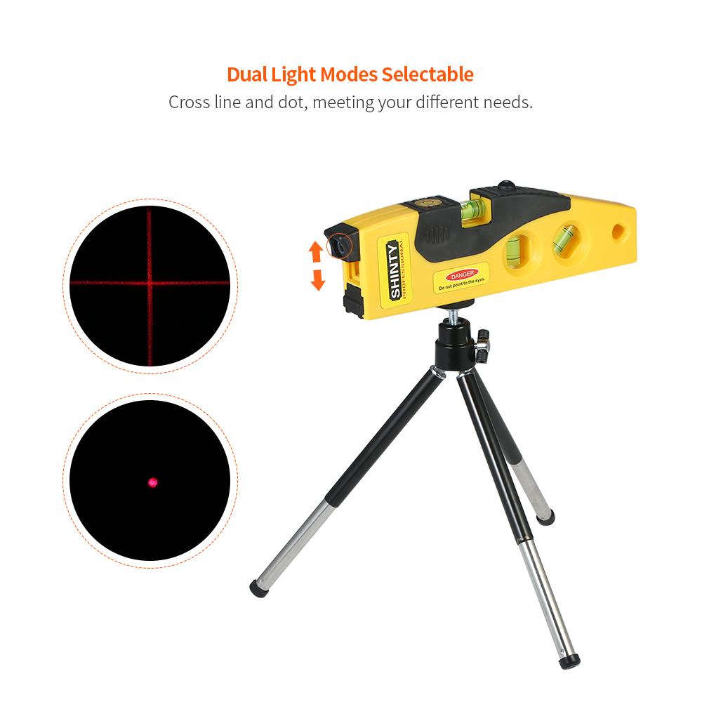 KOGEEK Professional Laser Level Line Marker with Adjustable Tripod Laser Dot Cross Line Horizontal Vertical 45-degree Measurement. 