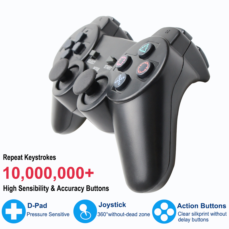 Wireless Controller JoyPad For PS2 Game Console For Bluetooth Mando Jogos Manette Controle Joystick Gamepad For Sony PS2. 