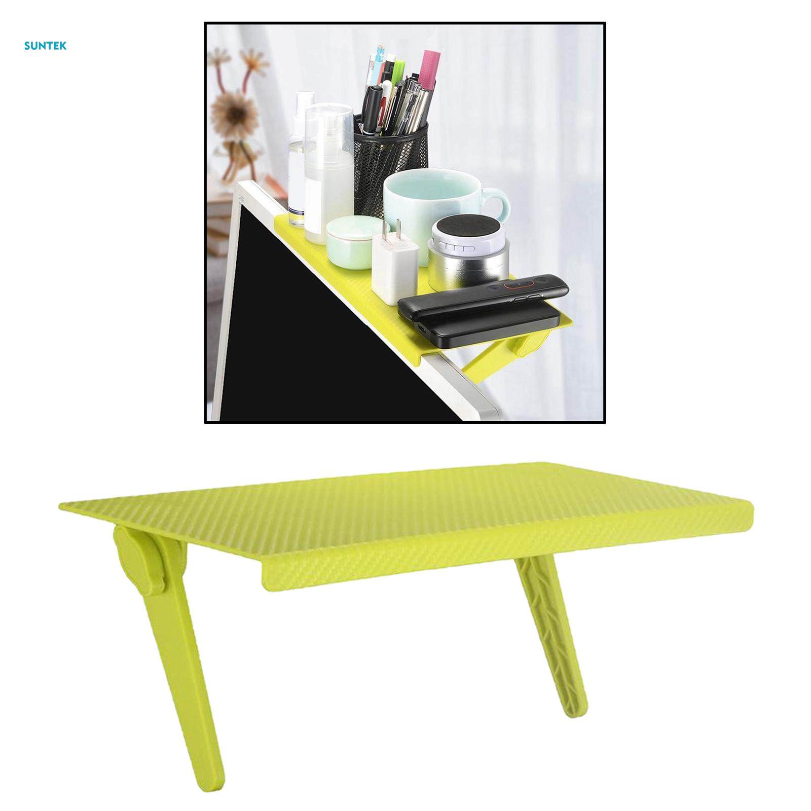 Multi-functional TV Top Mount Organizer Adjustable Wall Mounted Shelf for Screen TV, Computer Monitor. 