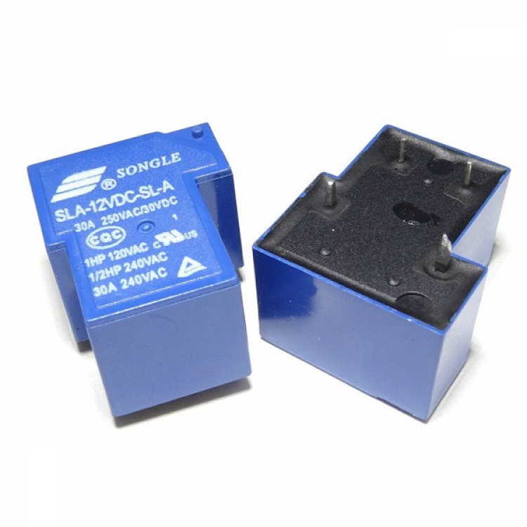 BANG Relay 12V Relay DC-12V DC12V 30A 250VAC 6 Pin Coil SPDT Power Relay SRD-12VDC-SL-C PCB Mount T90 Power Relays Switches DC 12V Relay. 