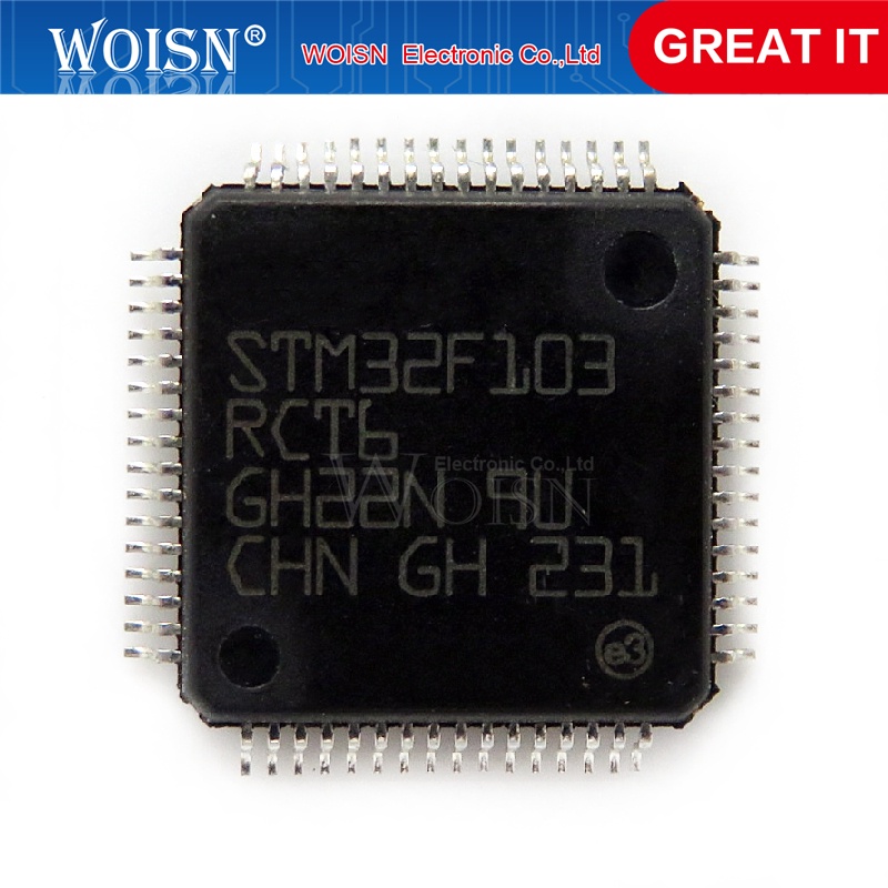 1 pcs/lot STM32F103ZET6 STM32F103VCT6 STM32F103RCT6 STM32F103 LQFP-144 In Stock. 