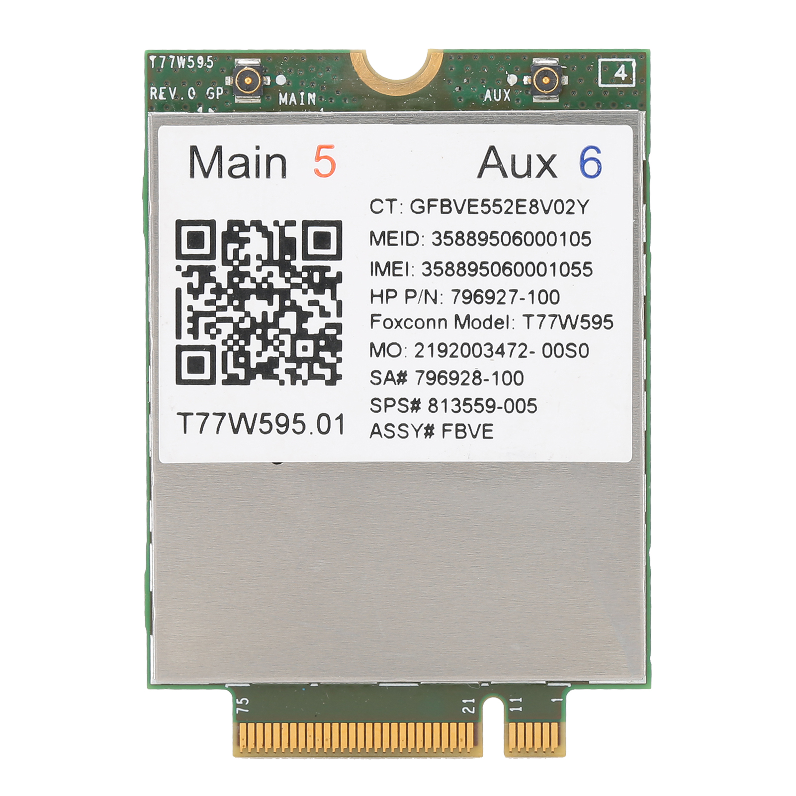 Modulator Demodulator for HP LT 4120 Snapdragon X5 4G LTE WWAN M.2 Modem Module WIFI Network Card. 