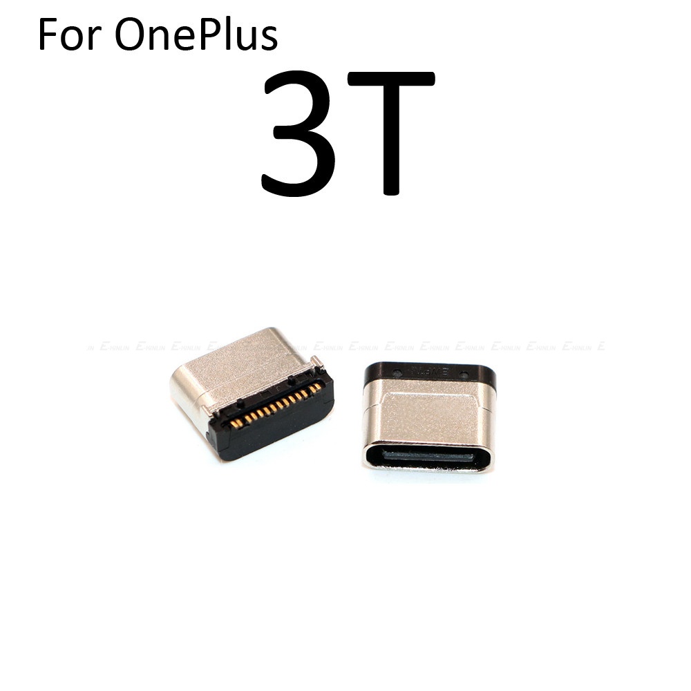 Type C Micro USB Jack Charging Charger Socket Parts for OnePlus X 1 2 3 3T 5 5T 6 6T 7 7T 8T 8 Pro 5G Power Charger Connector. 