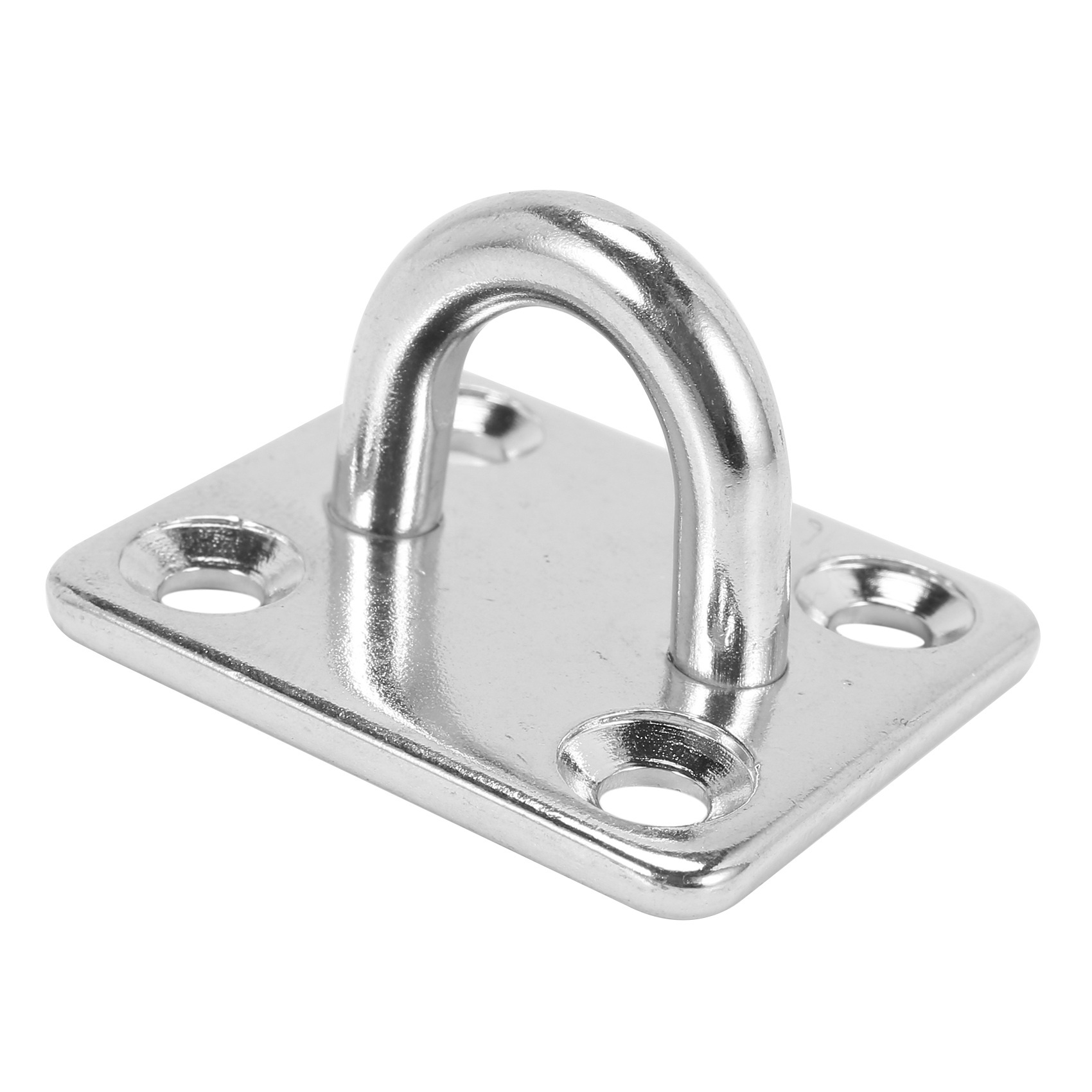 8 Sets Of Suspended Ceiling Wall Mount U-Shaped Hooks Hammock Hook Metal Base Plate with Hook. 