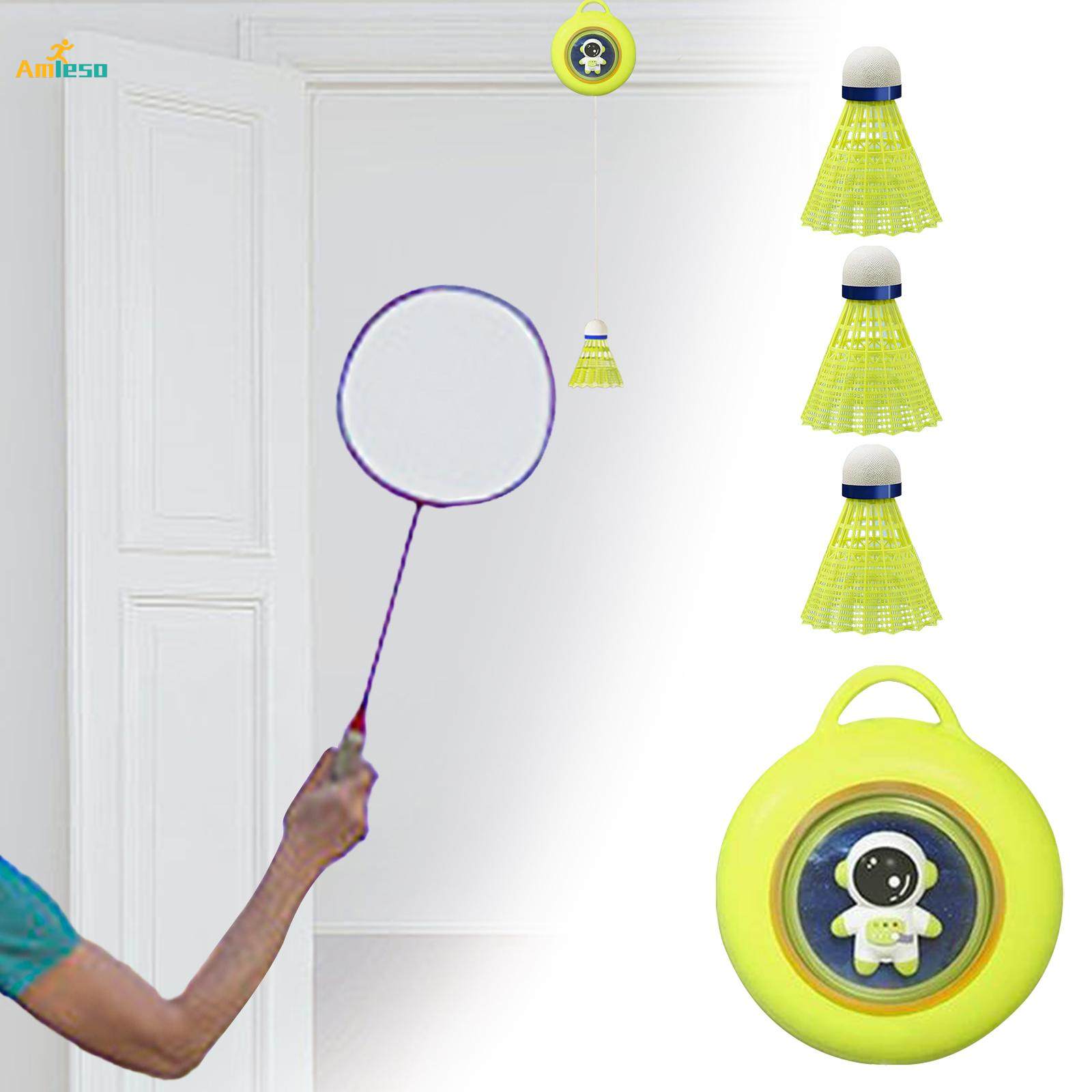 Indoor Badminton Trainer Single Player Practice for Game Indoor Playing Home. 