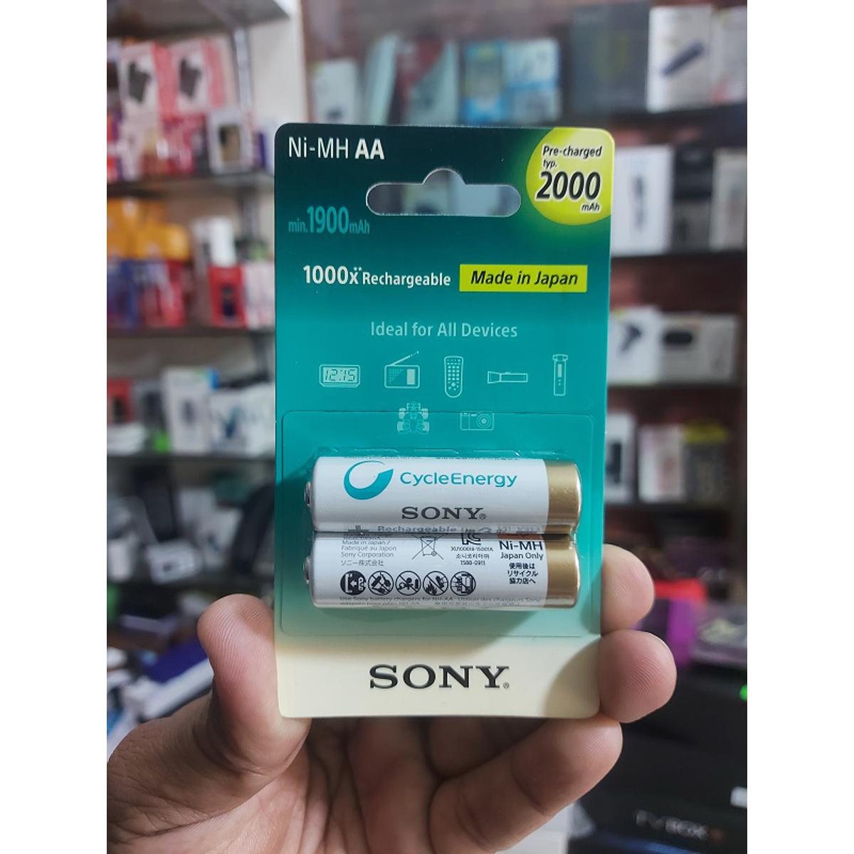 Sony AAA 800mAh Rechargeable Battery -2pc