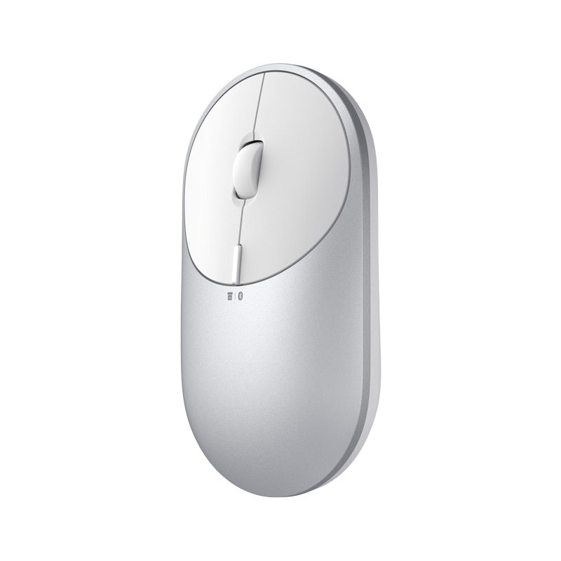 Newest Xiaomi Mi Portable Mouse 2 4-DPI 4000 2400 1800 1200 Bluetooth-Compatible RF2.4 Aluminium Metal ABS Windows 10 Android. 