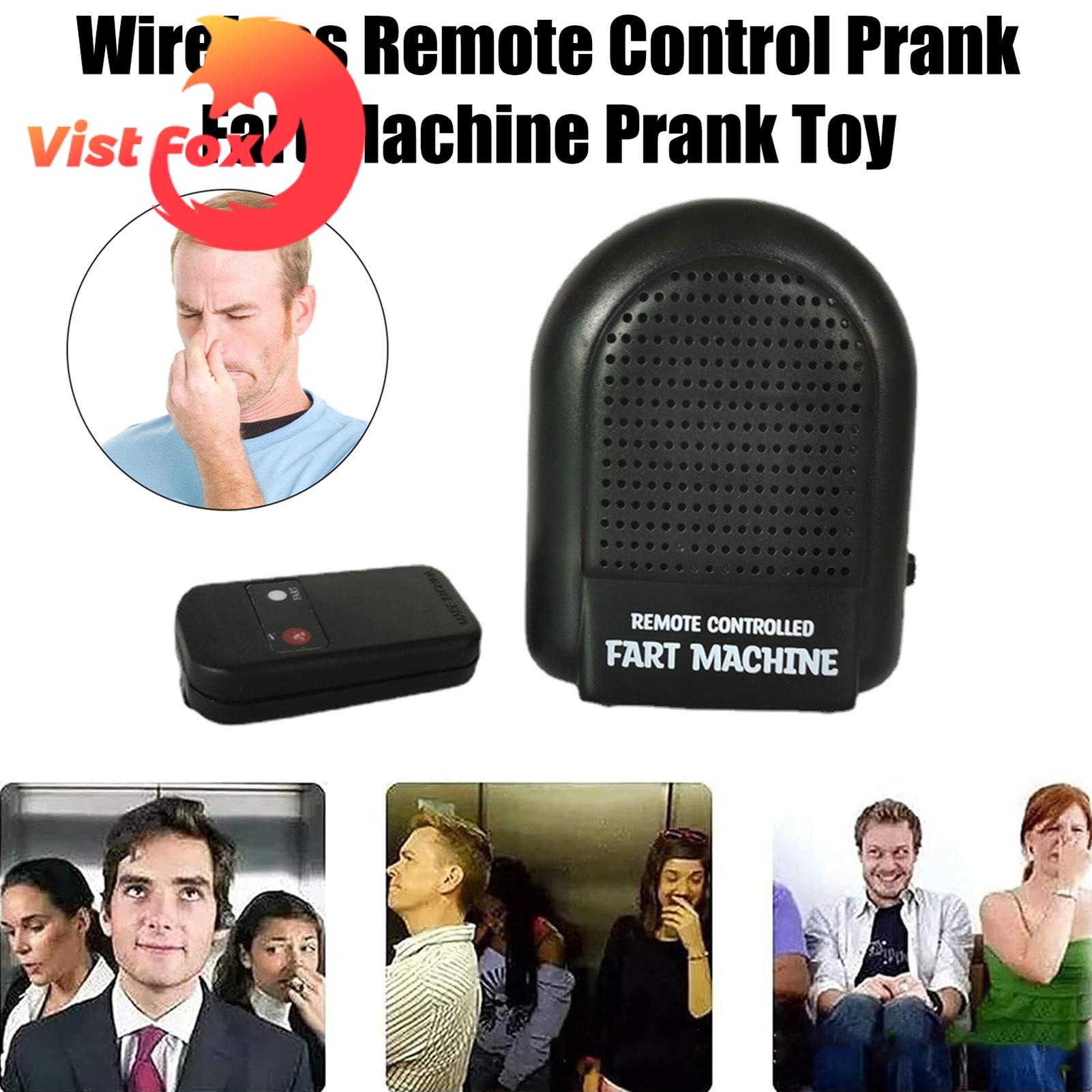 Fart Machine Prank Toy Portable Fart Machine with Remote Control Fun Prank Toy for Kids Adults Gag Gift for Tricky Props Simulated Farting Sound Box. 