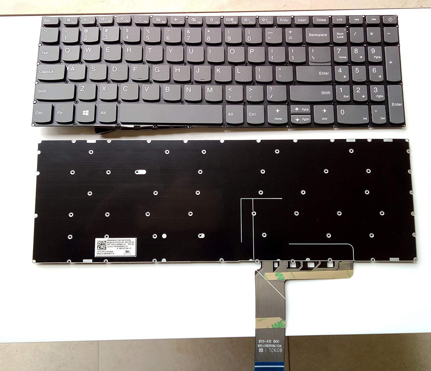 New for Lenovo IdeaPad 320-15 320-15ABR 320-15AST 320-15IAP 320-15ISK 320S-15ISK 320S-15IKB 320S-15IKBR Laptop US Keyboard Black. 