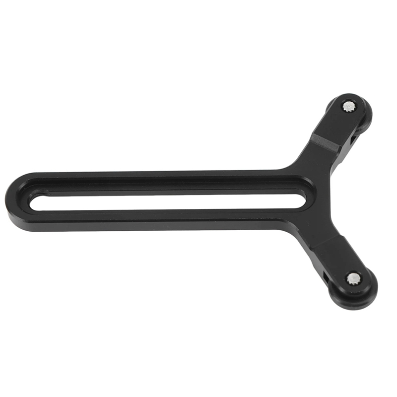 Y Shape Lens Support Bracket with Double Wheels Lens Support System 22-71.5Mm Height Adjustment for -S/-SC Easy Install Easy to Use. 
