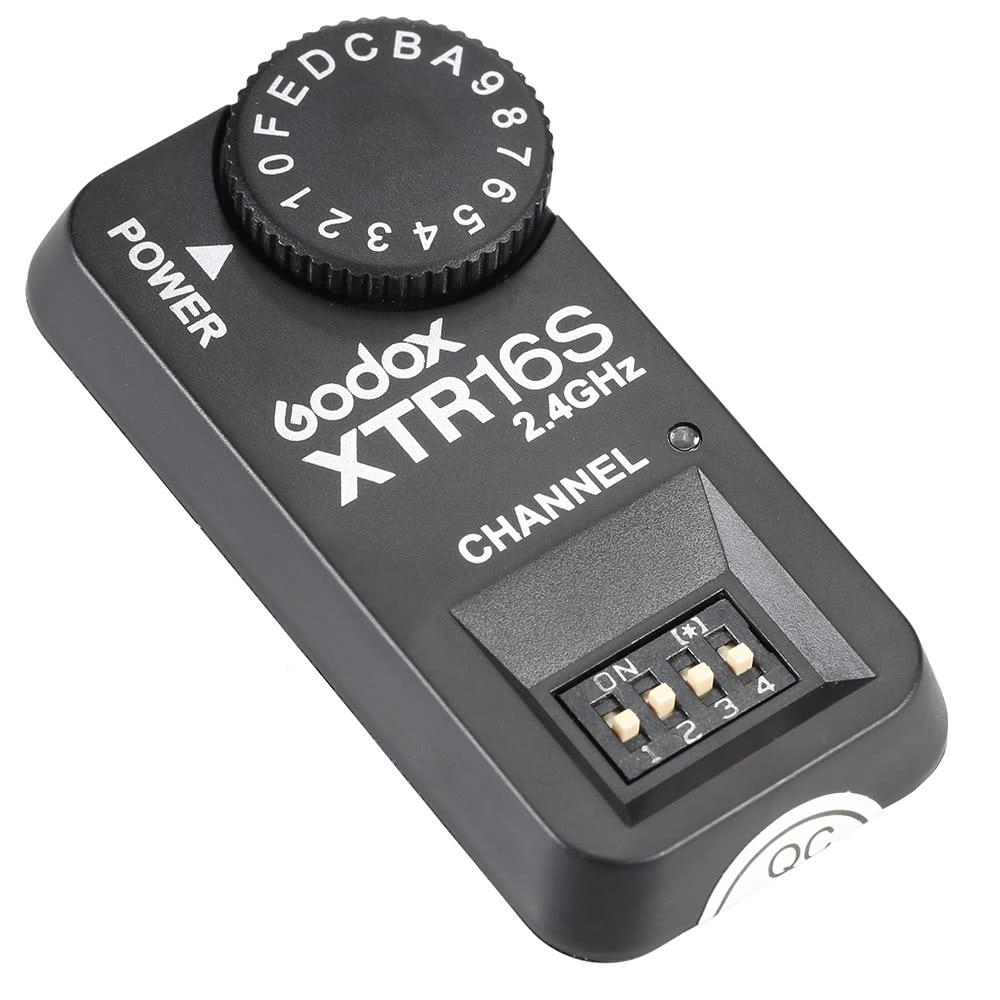 Godox XTR16S 2.4G Wireless Xsystem Remote Control Flash Receiver for VING V860 V850. 