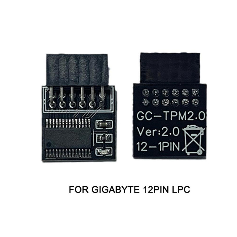 TPM 2.0 Encryption Security Module Remote Card 20 Pin LPC For ASUS ...