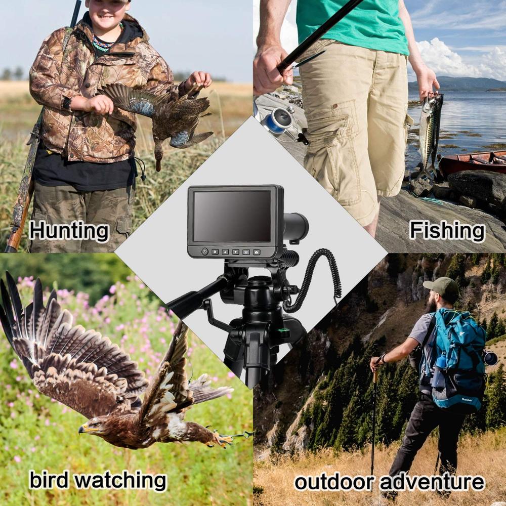 5 50x Digital Telescope Monoculars Binoculars Camera 1080P Video Photo Recorder Portable Digital Camera Telescope for Watching. 